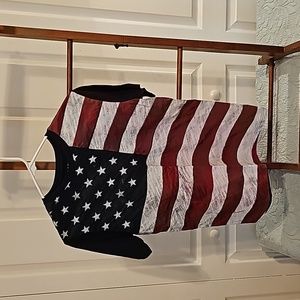 Place Boys XL Flag Tee, Navy Blue